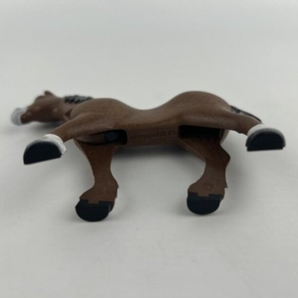 Playmobil Brown Horse Black Mane Figure for Western Ranch 2018 - Picture 4 of 6